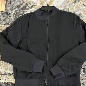 lululemon athletica Black Bomber Jacket